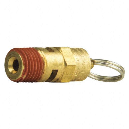 POWERMATE Pressure Relief Valve, 200 psi, ASME; For Air Compressors ...