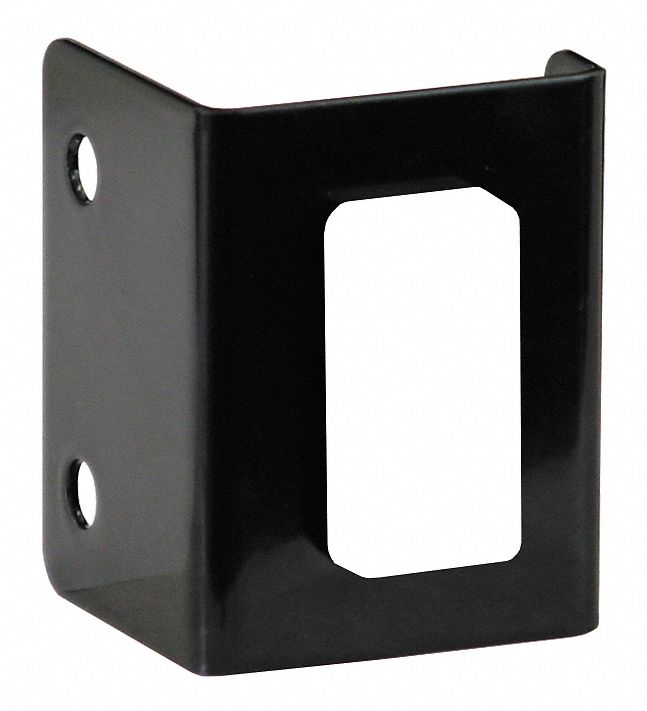 ROCKER SWITCH BRACKET, BLACK, FOR USE WITH 19A798