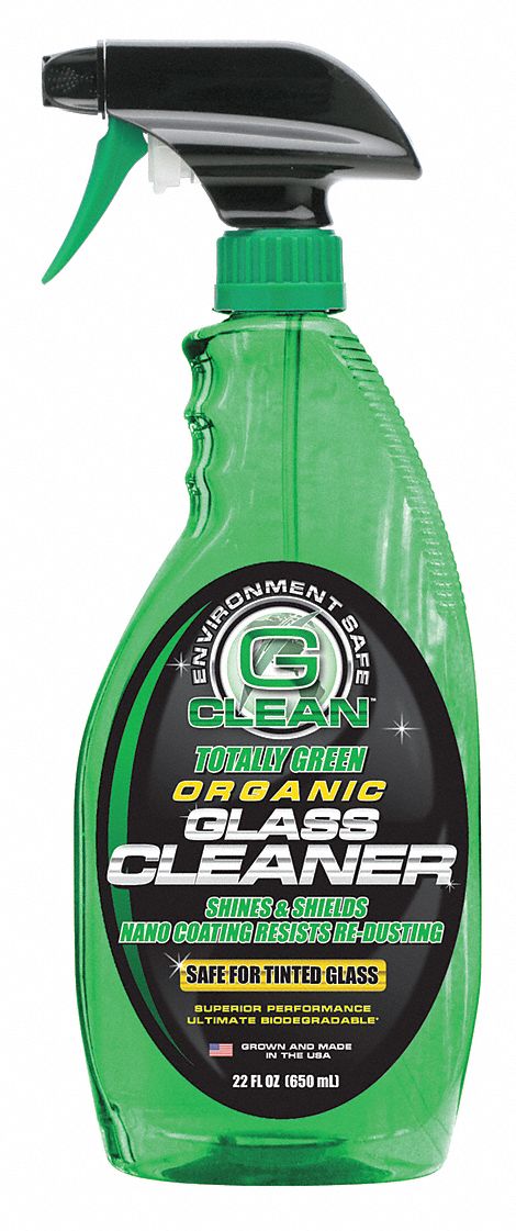 G-CLEAN Organic Glass Cleaner,22 Oz - 19A905|1205 - Grainger