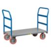 Dual-Handle Steel-Deck Platform Trucks