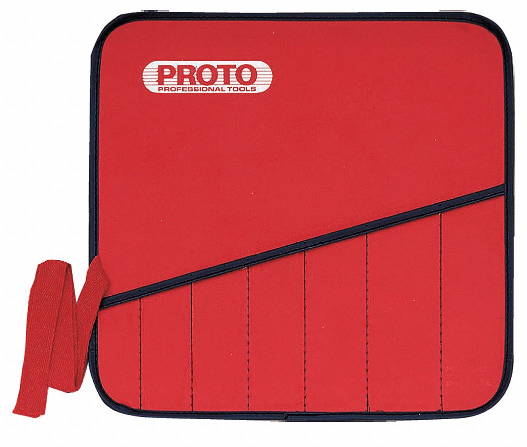 TOOL POUCH,22 X 16 IN,RED,CANVAS