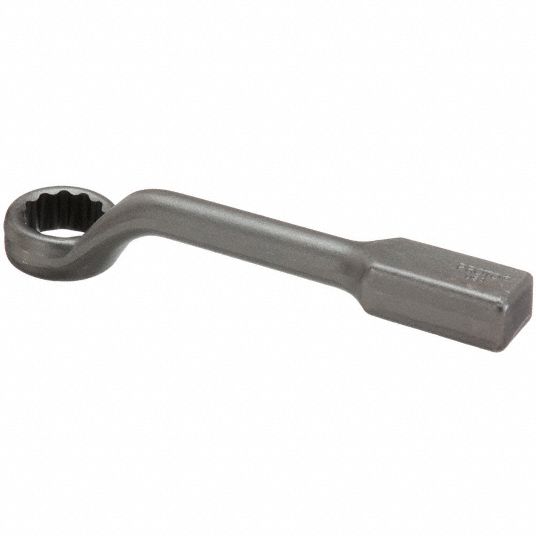 Box End Striking Wrench: 32 mm, 12 Point, Single End