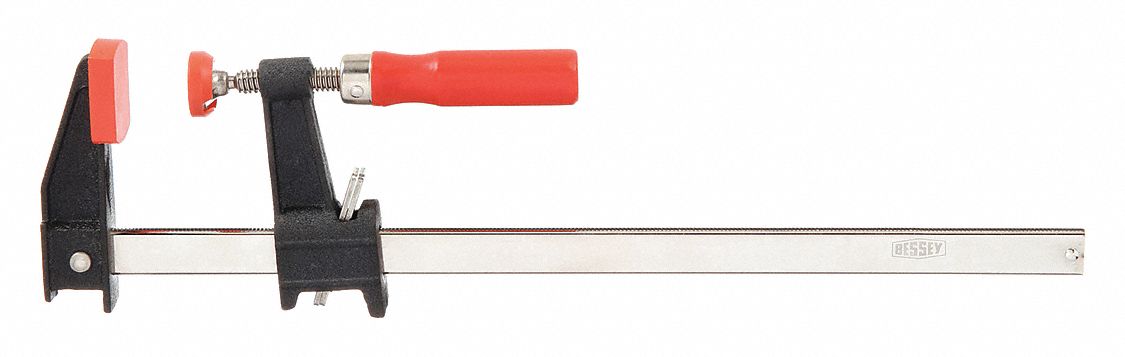 BESSEY Clutch Style 6 in. Capacity Bar Clamp with Wood Handle and