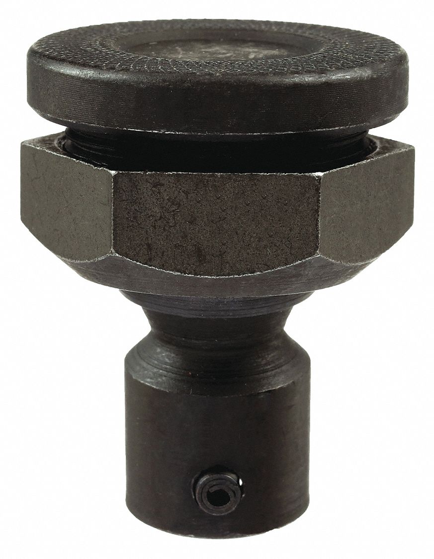 Replacement Clamp Morpad: 1 7/8 in Overall Lg, 1 1/2 in Overall Wd, Round, Steel