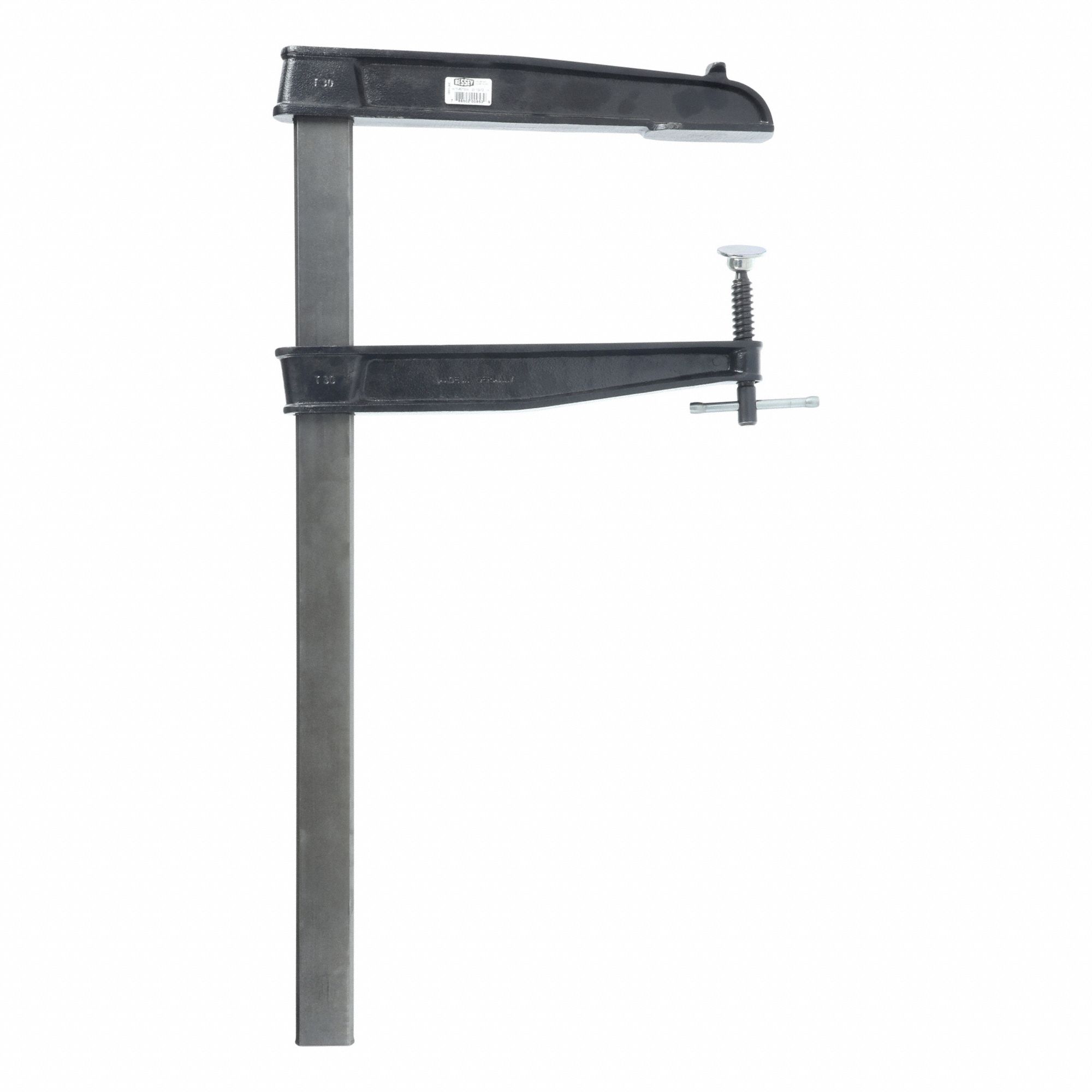 Bar Clamp: Medium Duty, Sliding T Handle, 24 in Jaw Opening - Max, 1, 550 lb Clamping Force