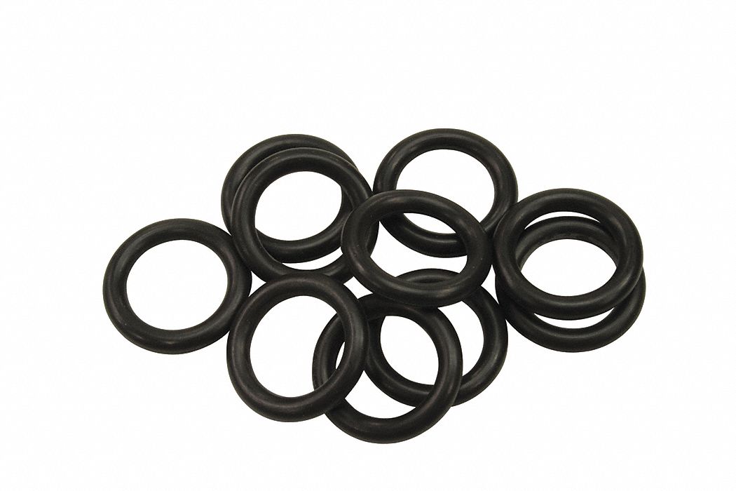 O-Ring: Nitrile Rubber, 10 PK