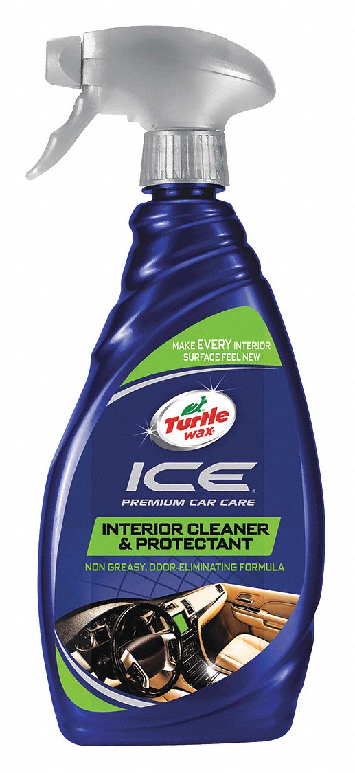 TURTLE WAX Interior Automotive Cleaner, 20 Oz, Spray - 19D067|T484R