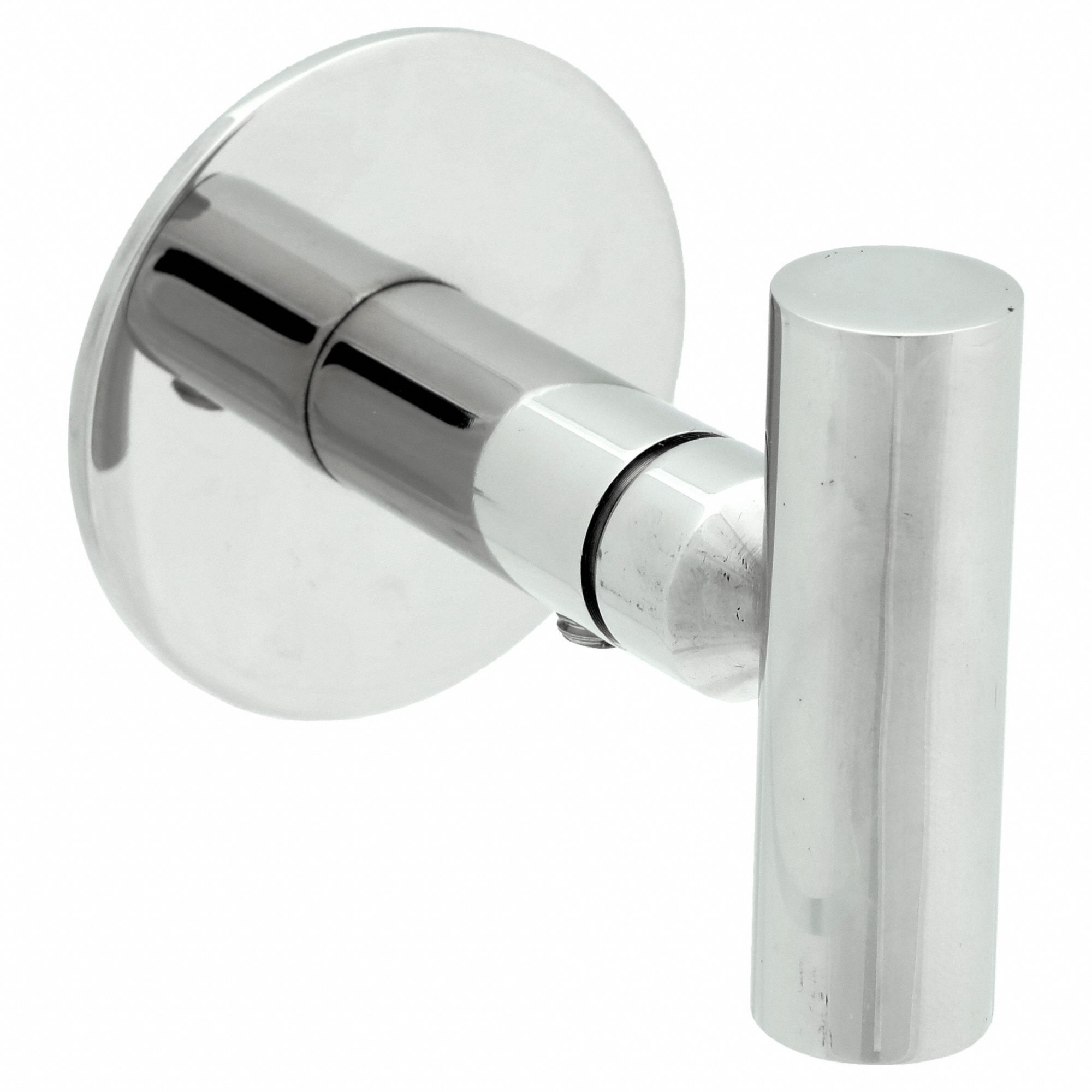 BATHROOM HOOK: WMESRHPS, 1 HOOKS, STAINLESS STEEL, POLISHED, 1⅝ IN X 1 ⅝ IN X 2½ IN