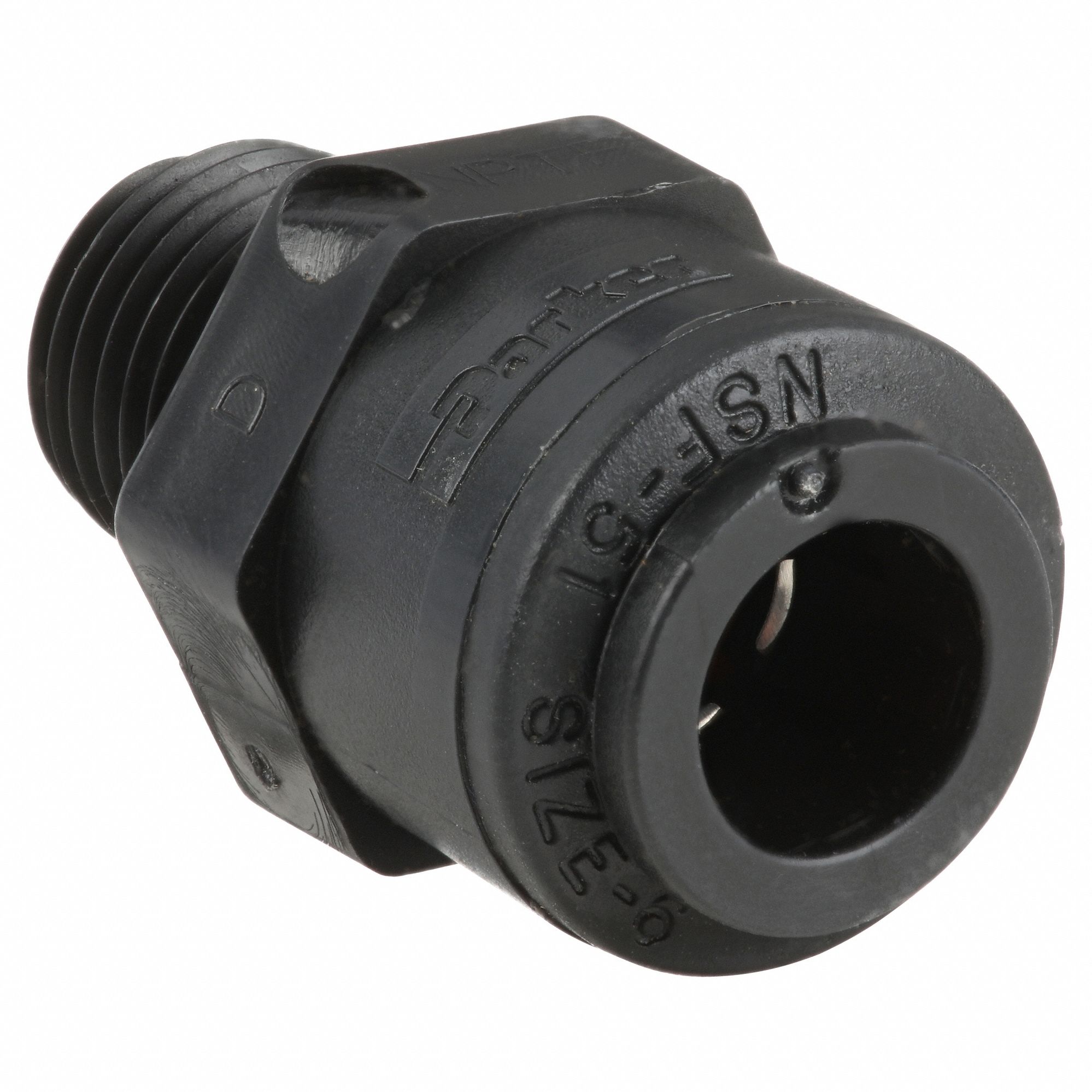 CHECK VALVE,KYNAR,3/8