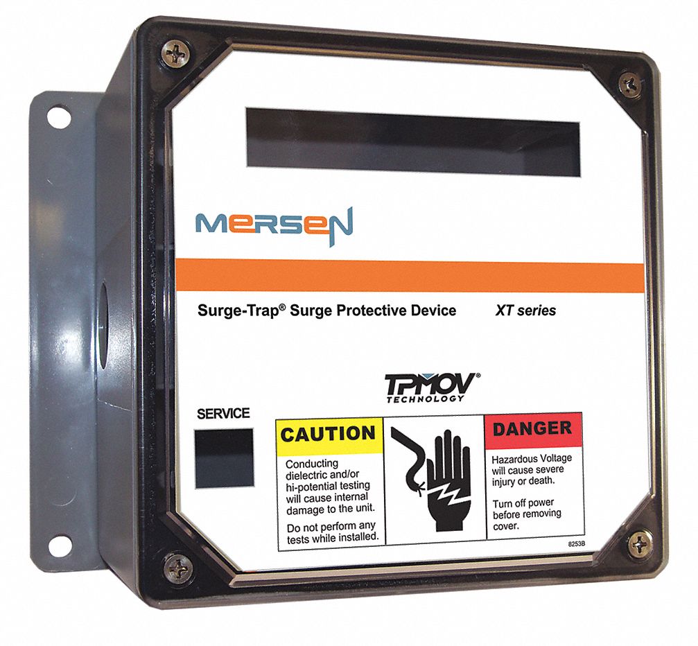 MERSEN Surge Protection Device, Phase Three, Voltage 277/480V AC Wye