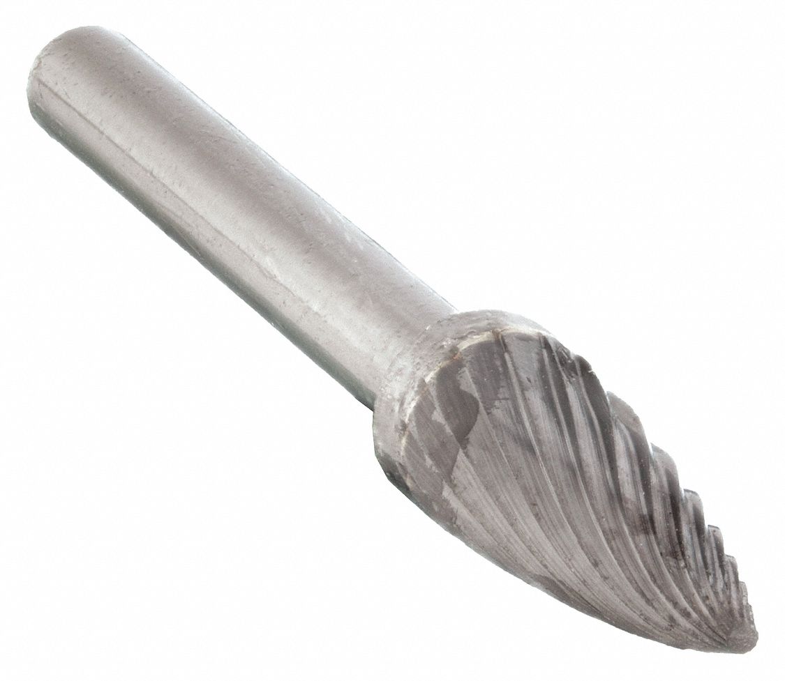 Tree Bur SG, Single Cut, 3/16"