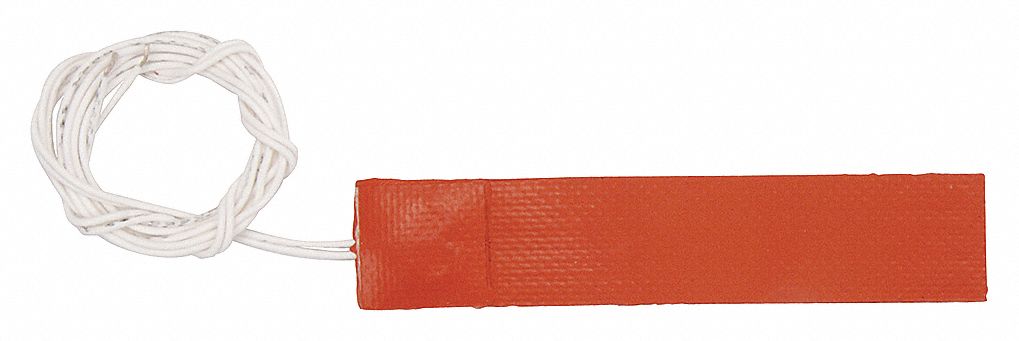 STRIP HEATER,SILICONE RUBBER,6 IN.