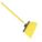 ANGLE BROOM,54 IN. OAL,7IN. TRIM L