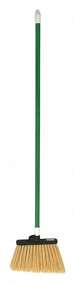 ANGLE BROOM,54 IN. OAL,7IN. TRIM L