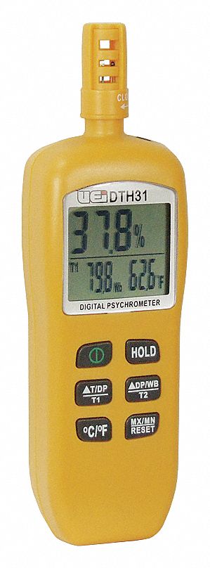 UEI TEST INSTRUMENTS DEW POINT METER,0 TO 100P REL HUM R - Digital ...