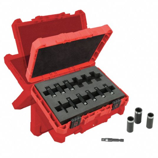 Milwaukee 12 deals piece socket set