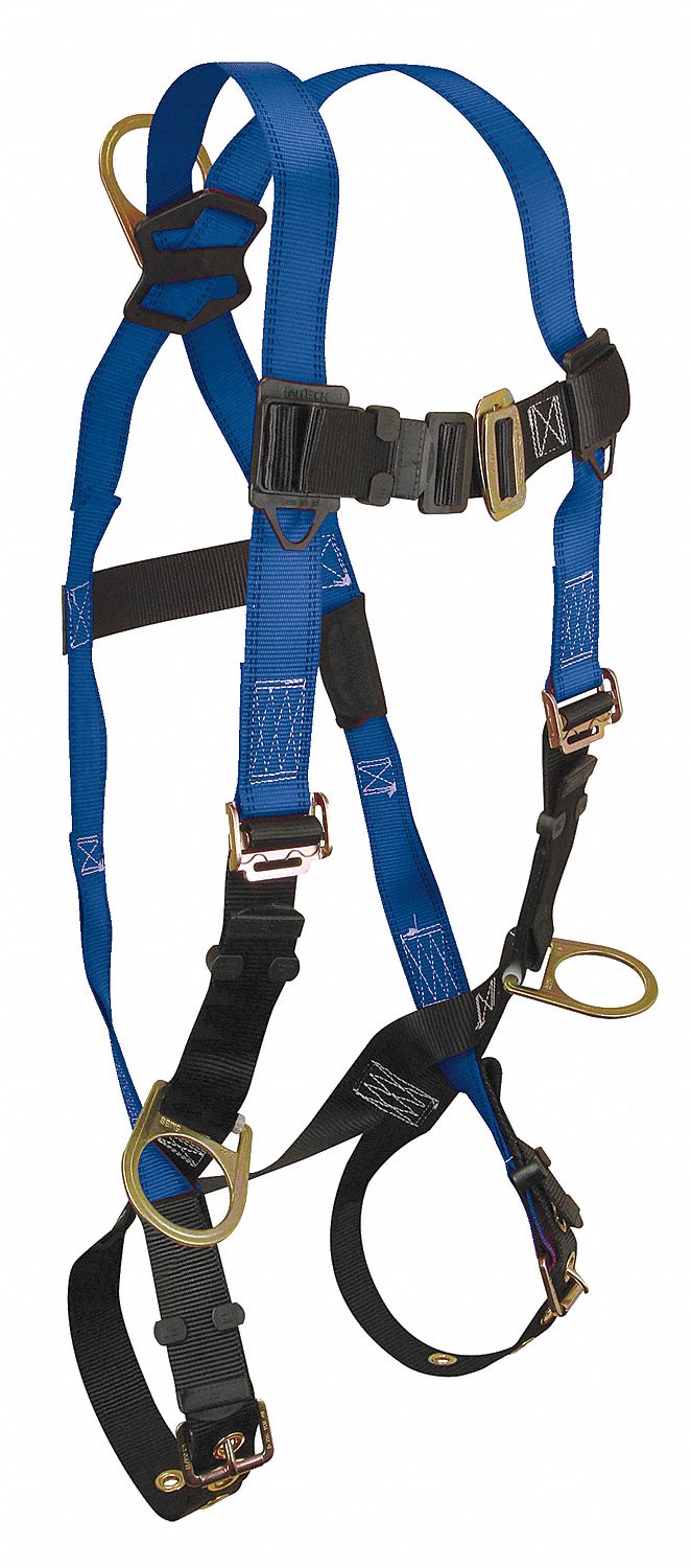 FALLTECH 7015 UNIVERSAL SIZE SAFETY HARNESS FULL BODY FALL PROTECTION D-RING 