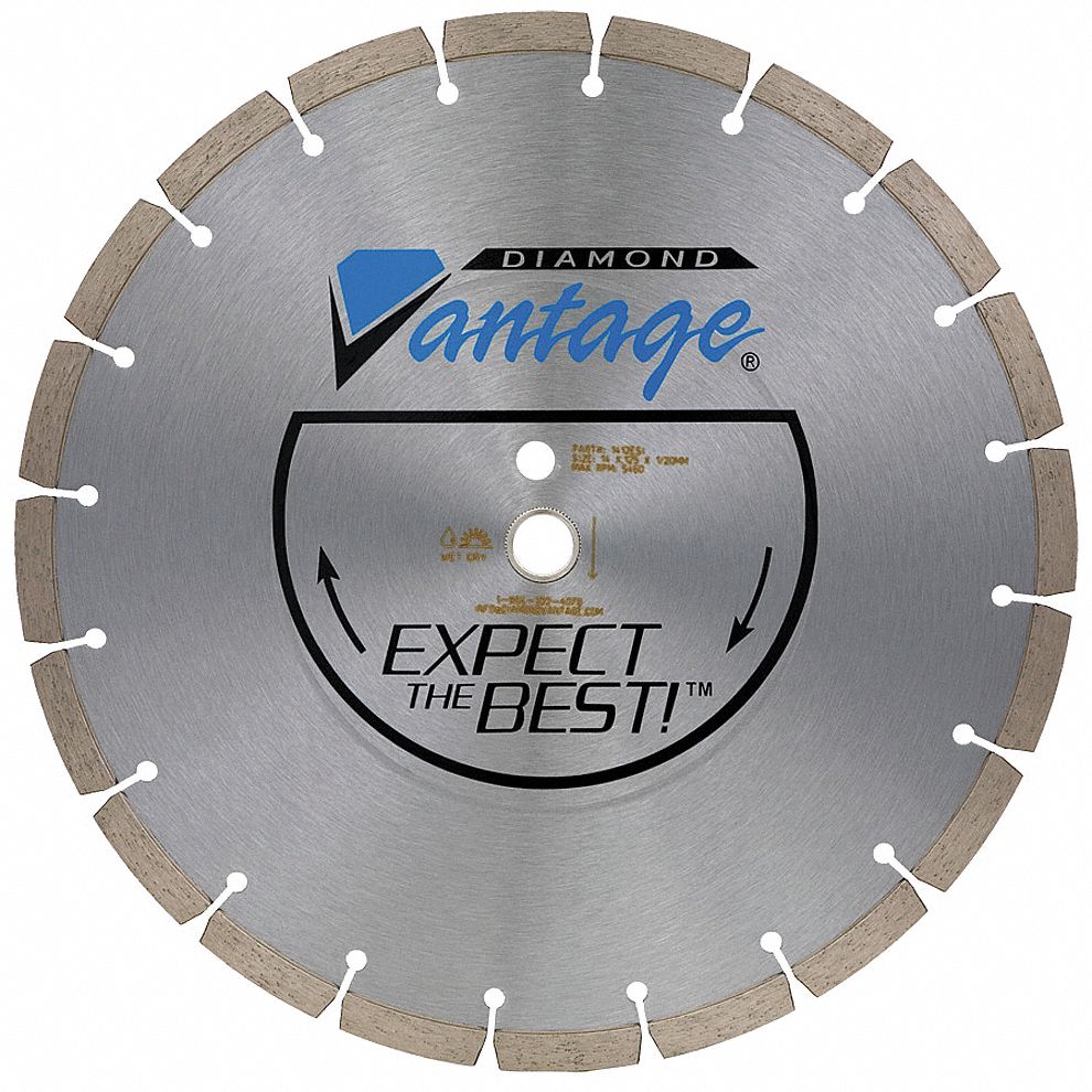 WalkBehind Concrete Saw (Flat Saw), Diamond Saw Blade, Concrete