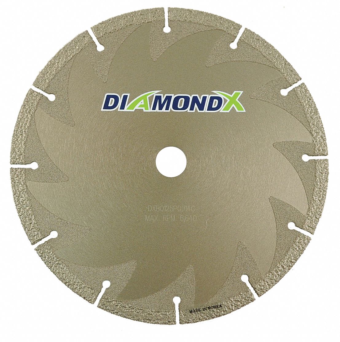 Angle Grinders, Diamond Saw Blade, 4 in Blade Dia., 5/8 in Arbor Size
