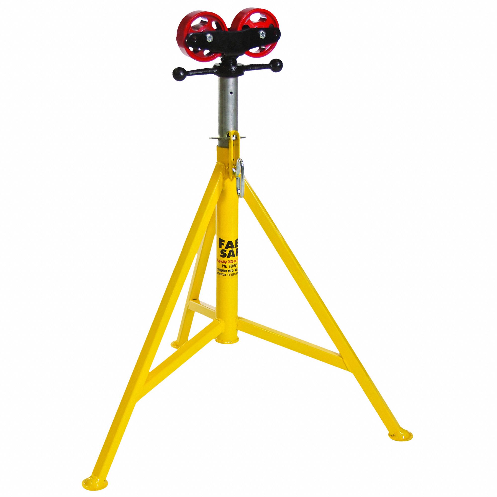 Roller Head Pipe Stand 24 In.