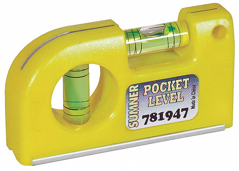 Stanley - Magnetic Horizontal / Vertical Pocket Level