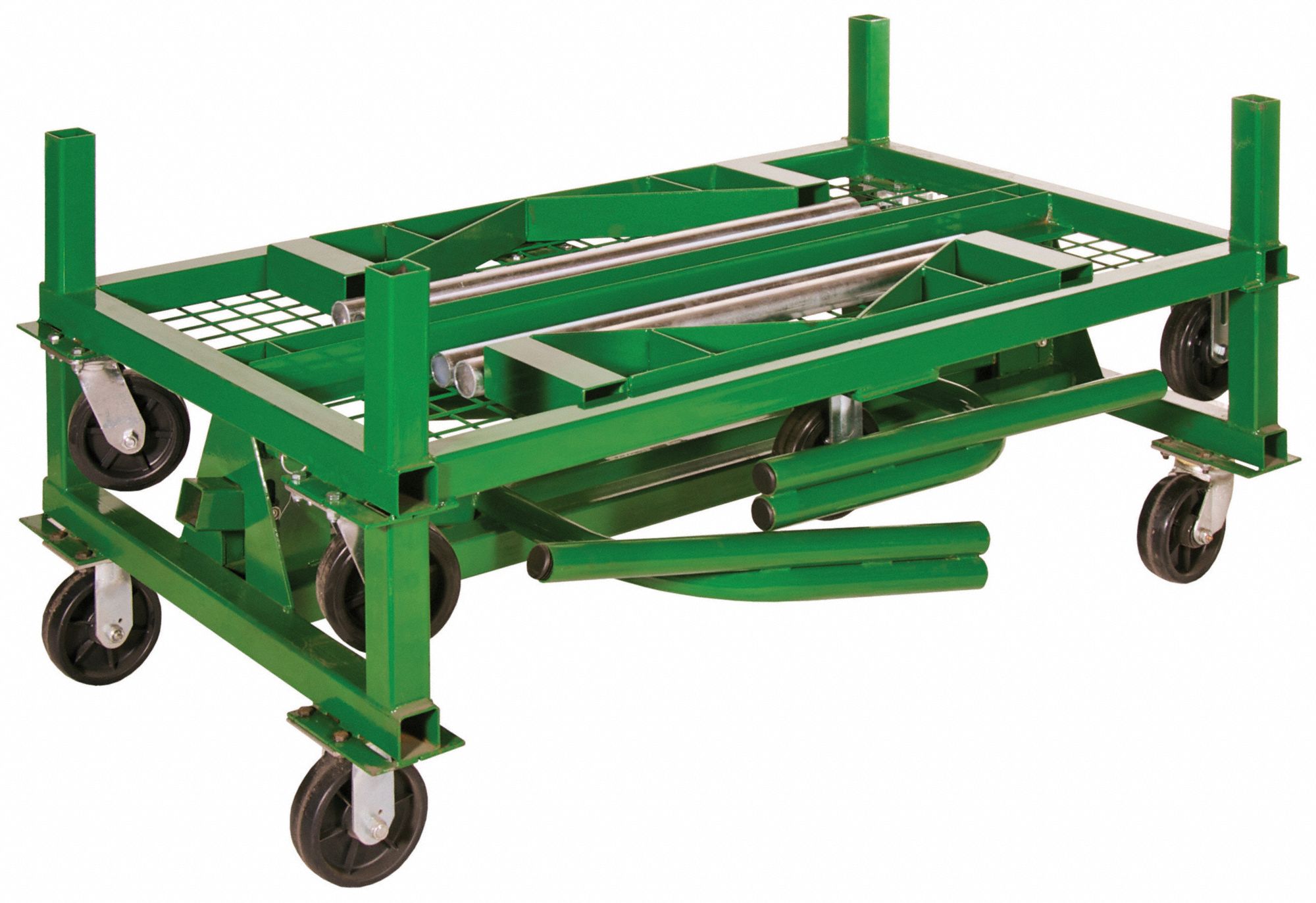 SUMNER Collapsible Cradle-Style Bar & Pipe Truck: 2,000 Lb Load ...