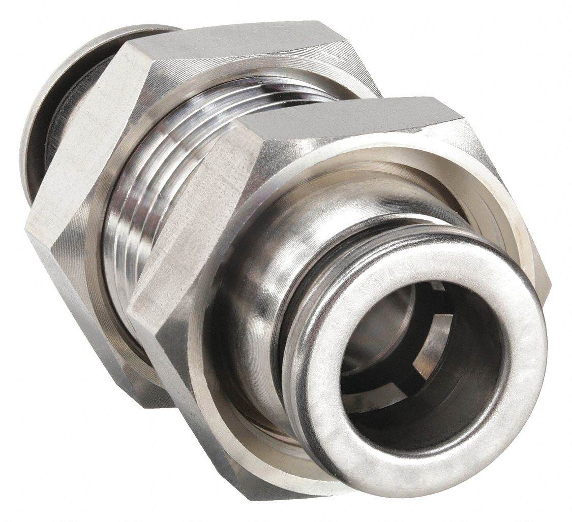 1 Stainless Steel Bulkhead Fitting