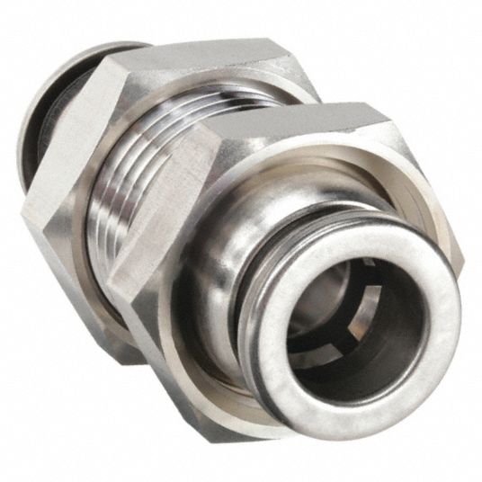 Stainless -16 AN Steel Bulkhead Fitting