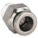MALE ADAPTER: 316 STAINLESS STEEL, PUSH-TO-CONNECT X MNPT, FOR ¼ IN TUBE OD, ¼ IN PIPE