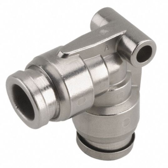SMC Union Elbow, 90 Degrees, Tube Fitting Material 316 Stainless Steel