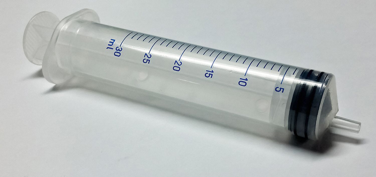 NORM-JECT 3-Part Disposable Syringe, Polypropylene Body Material, 30 mL ...