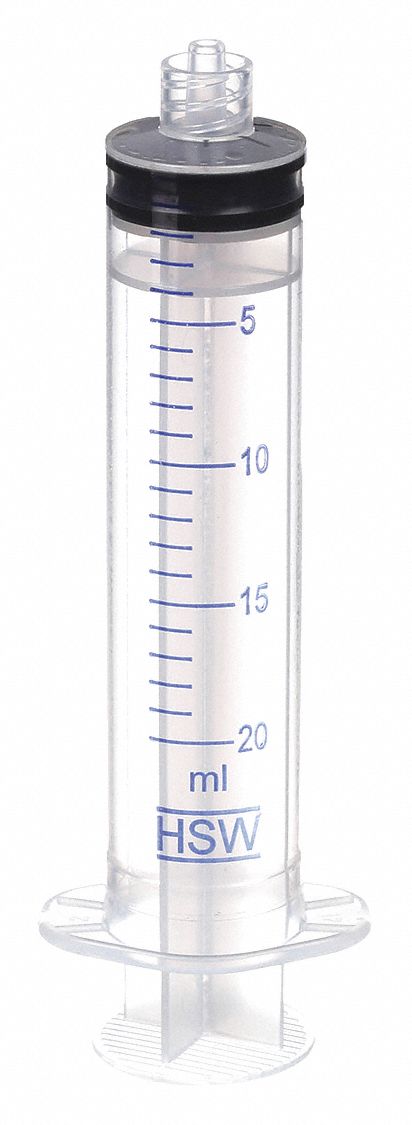 3-Part Disposable Syringe: