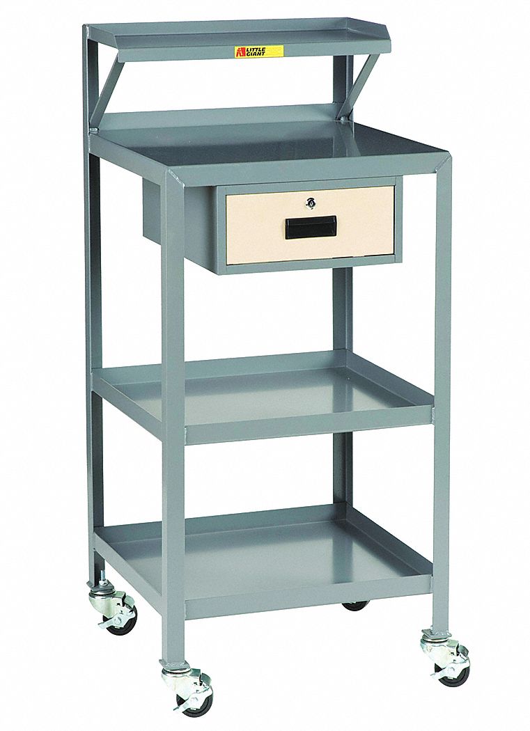 Mobile Work Center, 52" H x 24" W x 36" L