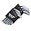 Alloy Steel Short L-Shaped SAE Hex Key Set, 1.81 to 3.31