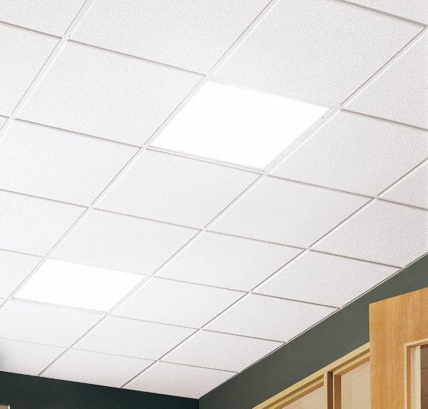 ARMSTRONG Ceiling Tile, Width 24 in, Length 24 in, 5/8 in Thickness