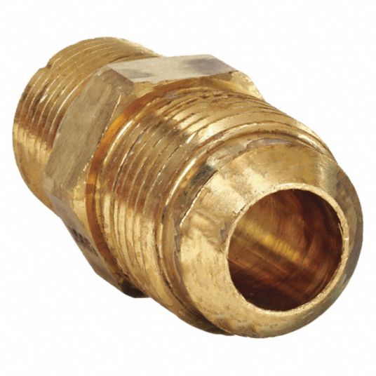 For 1/2 in Tube OD, 1/4 in Pipe Size, Male Connector - 19H210|L48F-8-4 ...