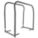 PANEL BAR SET, 400 LB LOAD CAPACITY, 35 IN OVERALL L, 1¼ IN DIA, 20 IN OVERALL W, GREY