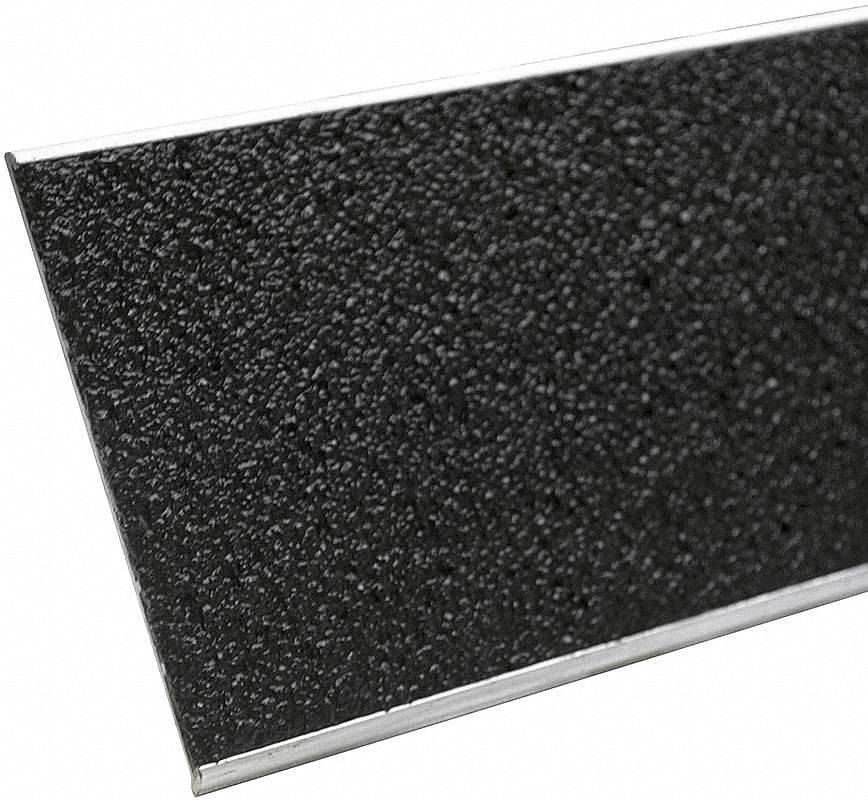 BOLD STEP Black, Aluminum Stair Tread Cover, Installation Method