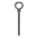 MACHINERY EYE BOLT, WITH SHOULDER, STEEL, PLAIN, ⅜