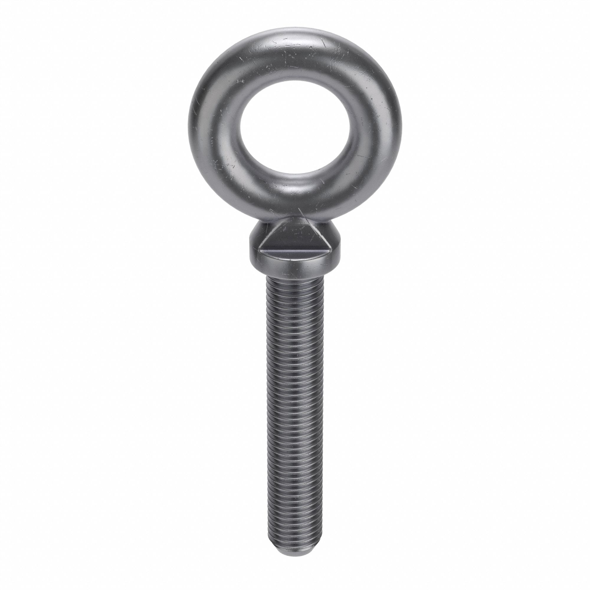 Machinery Eye Bolt: With Shoulder, Steel, Plain, 1"-8 Thread Size, 6 in Thread Lg, 6 in Shank Lg