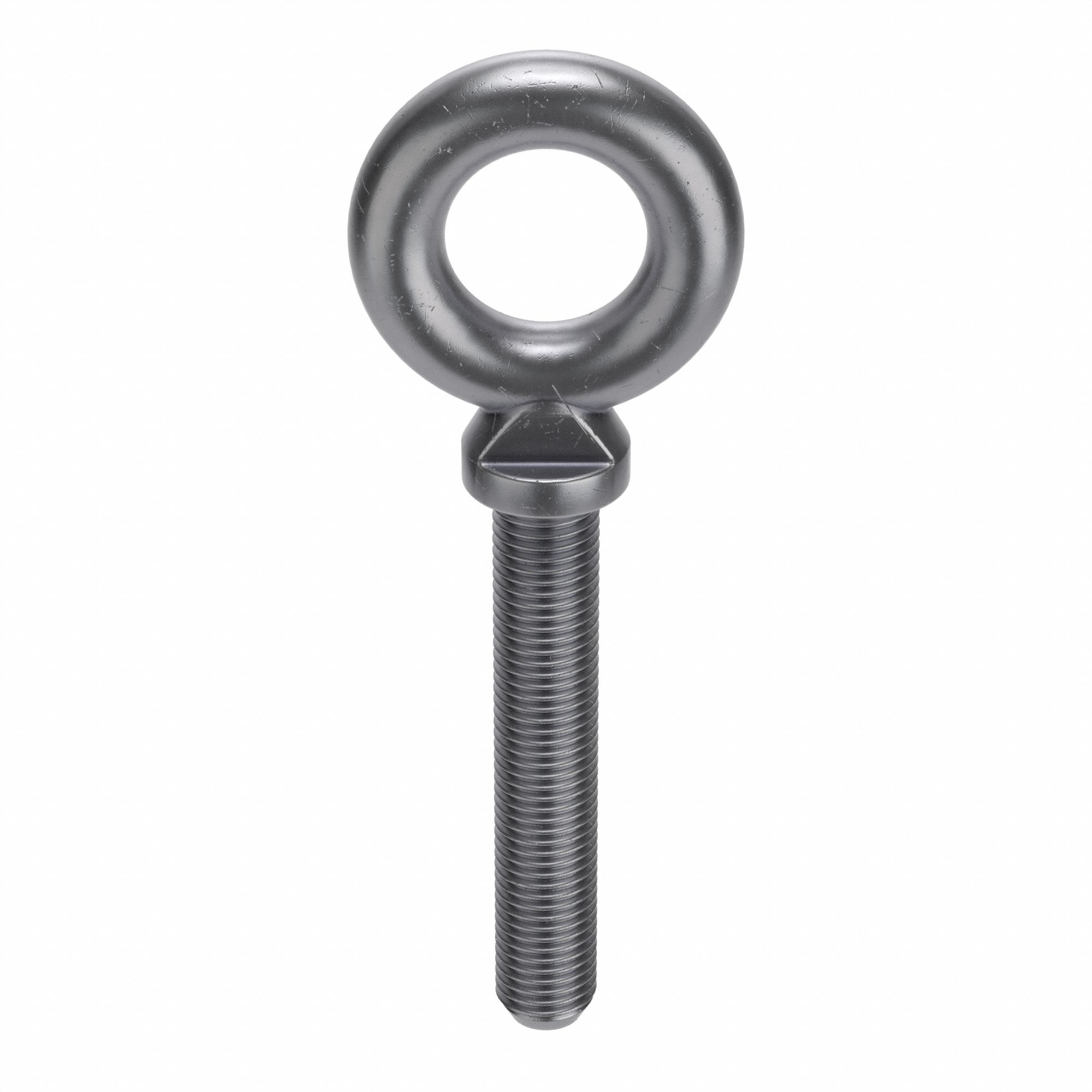 MACHINERY EYE BOLT, WITH SHOULDER, STEEL, PLAIN, 1"-8 THREAD, 6 IN THREAD L, 6 IN SHANK L