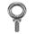 MACHINERY EYE BOLT, WITH SHOULDER, 304 STAINLESS STEEL, PLAIN FINISH, 5/16