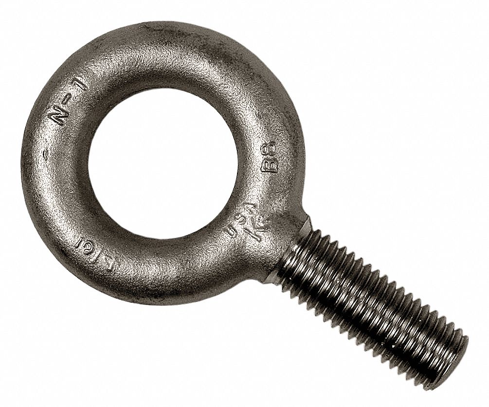 BOULON OEIL P/MCHN,INOX 304,LO 7 45/64PO
