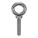 MACHINERY EYE BOLT, WITH SHOULDER, 304 STAINLESS STEEL, PLAIN, ⅜