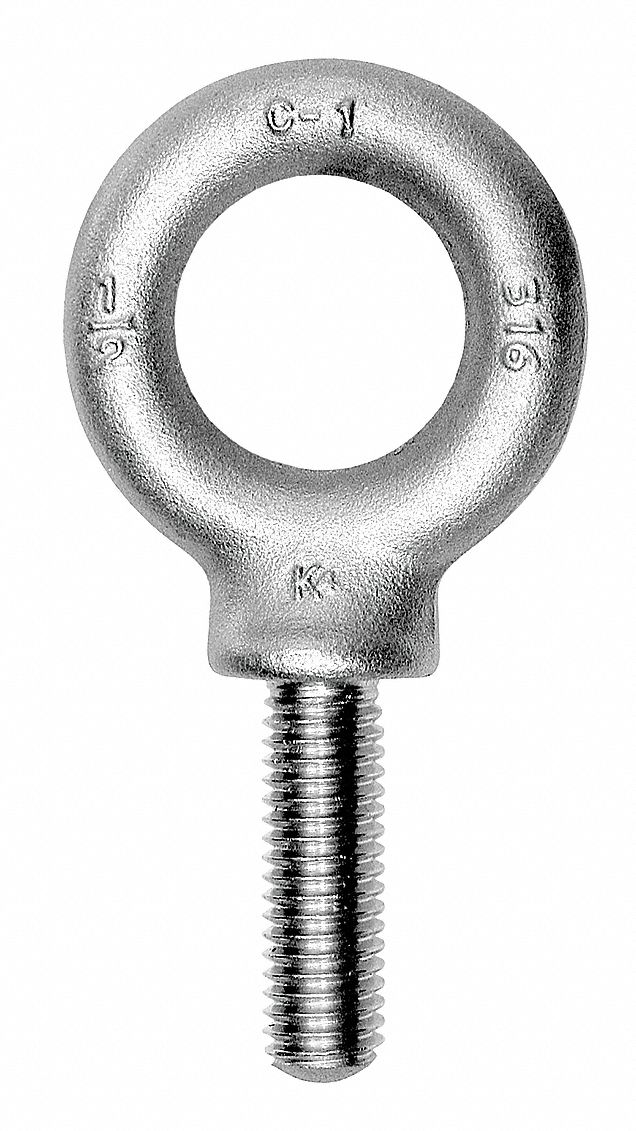 KEN Eyebolt, 11/47, 23/16In, Lift w/Shoulder 19L161K2032