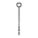 MACHINERY EYE BOLT, WITHOUT SHOULDER, 316 STAINLESS STEEL, PLAIN, ⅝