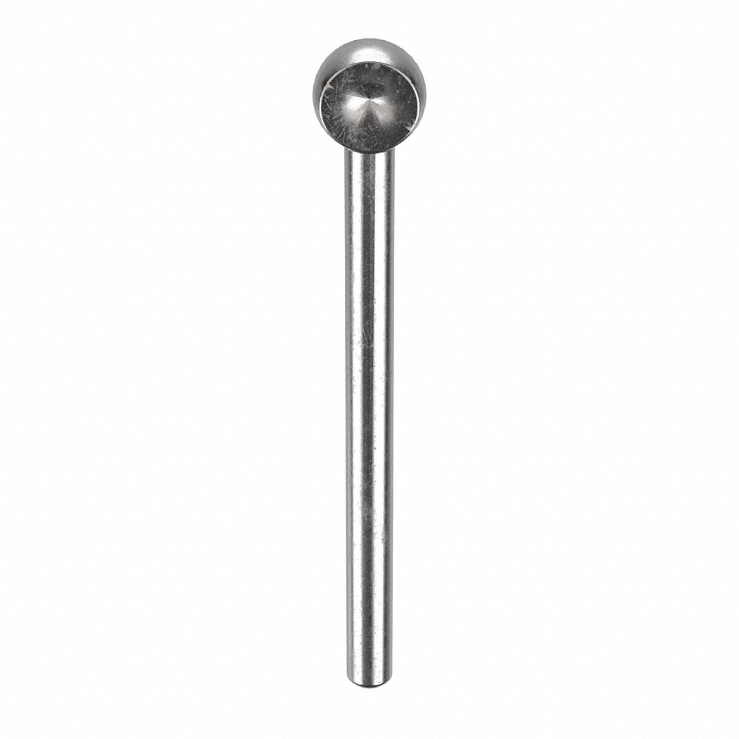 ROD END BLANK, 3½ IN L, 316 STAINLESS STEEL, PLAIN