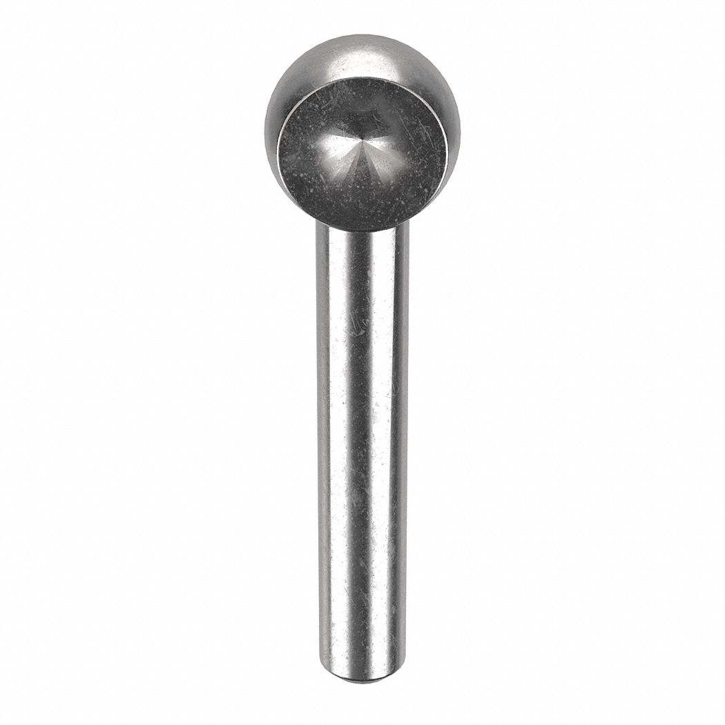 Rod End Blank: Stainless Steel, Plain, 1 in Shank Dia, 6 in Hole Center-to-End Lg