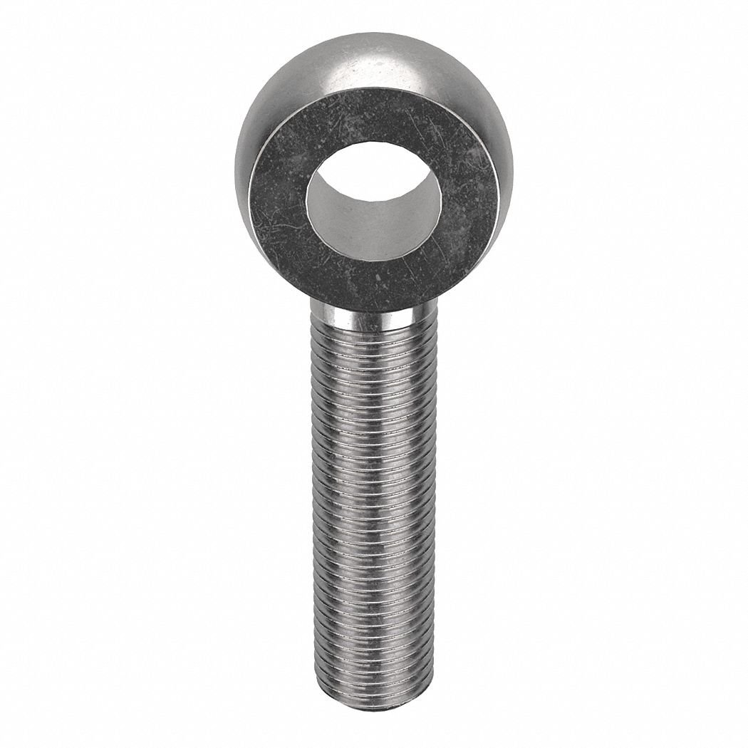 KEN FORGING, Stainless Steel, Plain, Fixed Rod End - 19L408|14E-SSMACH ...