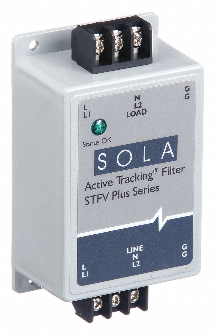 Surge Protection Device: Single Phase, 120V AC, 1 Poles, 2 + Ground Wires, L-G/L-N/N-G